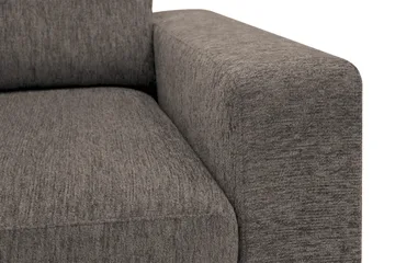 Scandi Djup 4-sits Soffa i Chenille - Grå - Möbler - Soffa - 4 sits soffa