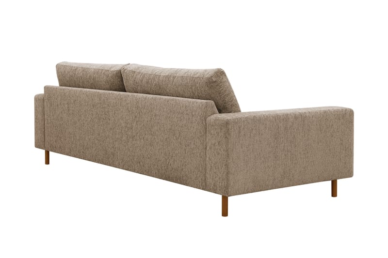 Scandi Djup 4-sits Soffa i Chenille - Mörkbeige - Möbler - Soffa - 4 sits soffa