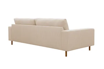 Scandi Djup 4-sits Soffa i Manchester - Beige - Möbler - Soffa - 4 sits soffa