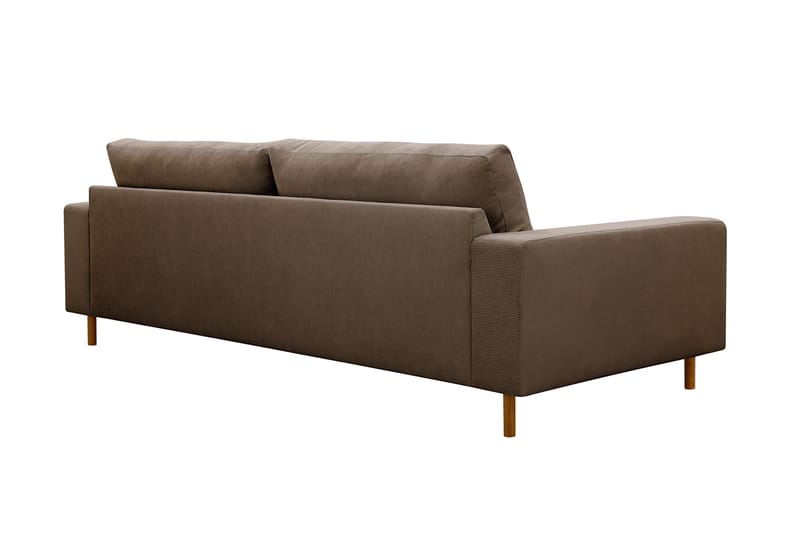 Scandi Djup 4-sits Soffa i Manchester - Brun - Möbler - Soffa - 4 sits soffa