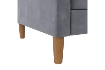 Schäslong Lilly Antracit, Sammet - Antracit, Sammet - Möbler - Soffa - Divansoffa & schäslongsoffa - 3 sits soffa med divan