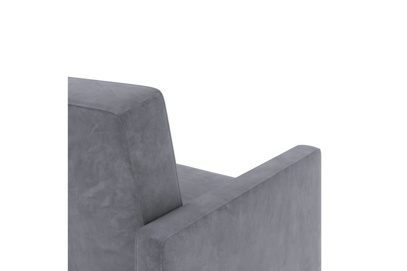 Schäslong Lilly Antracit, Sammet - Antracit, Sammet - Möbler - Soffa - Divansoffa & schäslongsoffa