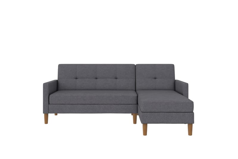 Schäslong Lilly Ljusgrå, Linne - Ljusgrå, Linne - Möbler - Soffa - Divansoffa & schäslongsoffa