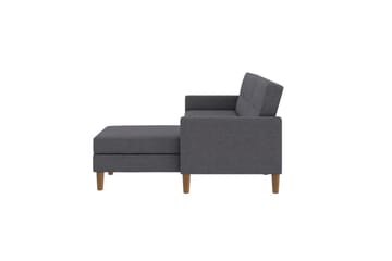 Schäslong Lilly Ljusgrå, Linne - Ljusgrå, Linne - Möbler - Soffa - Divansoffa & schäslongsoffa