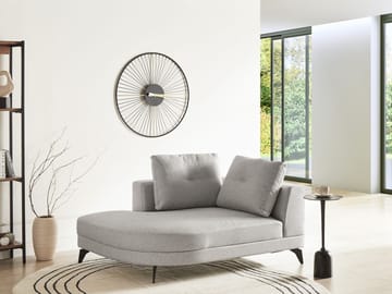 Schäslong Marum Högervänd - Grå - Möbler - Soffa - Dagbädd