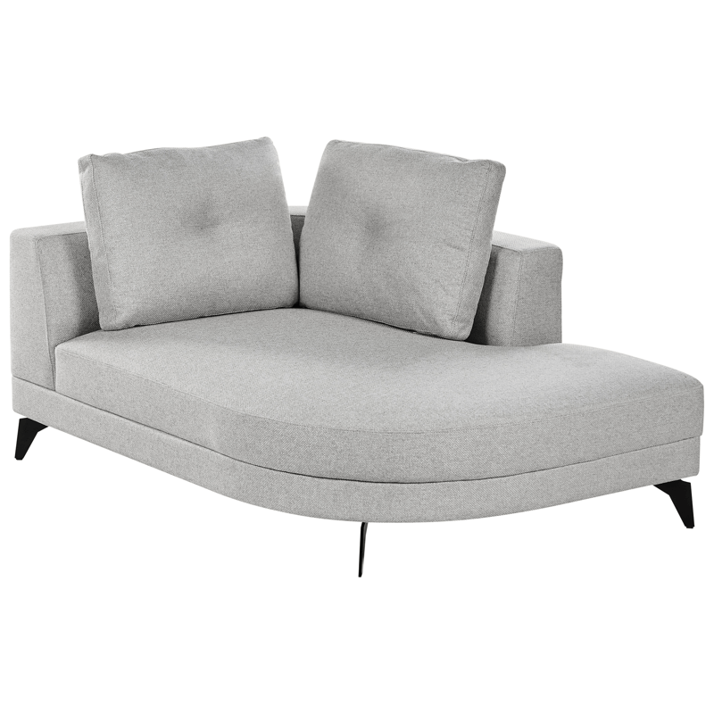 Schäslong Marum Vänstervänd - Grå - Möbler - Soffa - Dagbädd