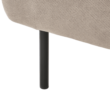Schäslong Mirmande Vänstervänd - Taupe - Möbler - Soffa - Dagbädd