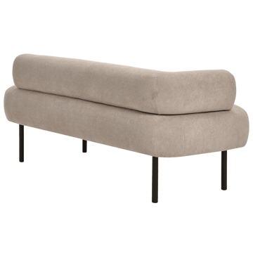 Schäslong Mirmande Vänstervänd - Taupe - Möbler - Soffa - Dagbädd