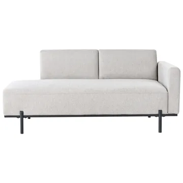 Schäslong Savasse - Ljusgrå - Möbler - Soffa - Dagbädd
