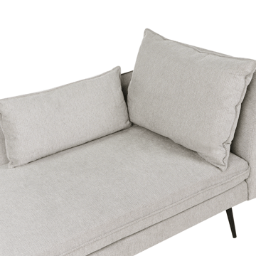 Schäslong Yerres - Grå - Möbler - Soffa - Dagbädd