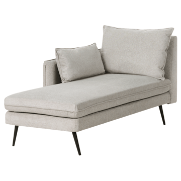 Schäslong Yerres - Grå - Möbler - Soffa - Dagbädd