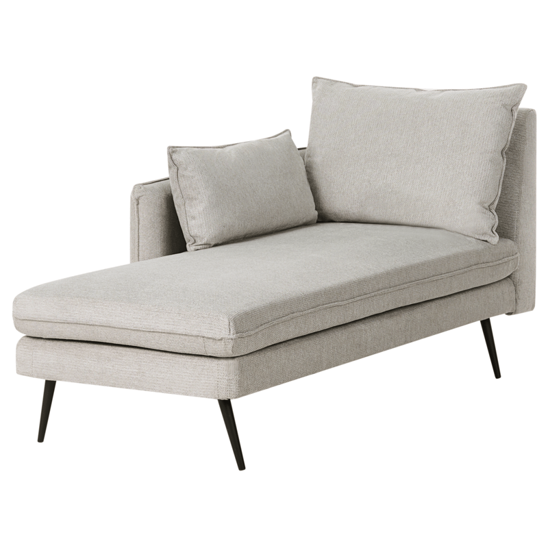 Schäslong Yerres - Grå - Möbler - Soffa - Dagbädd