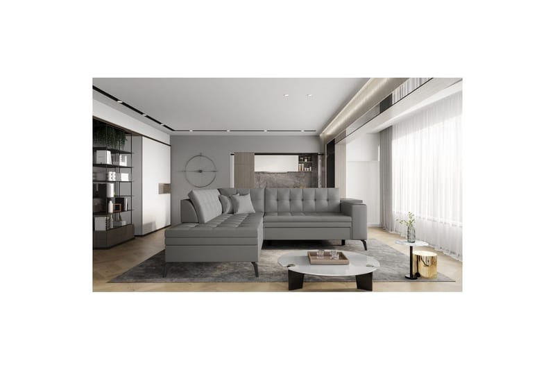 Sektion Eltap Lanvin 260x210x93 cm - Softis 29, Vänster - Möbler - Soffa - Skinnsoffa