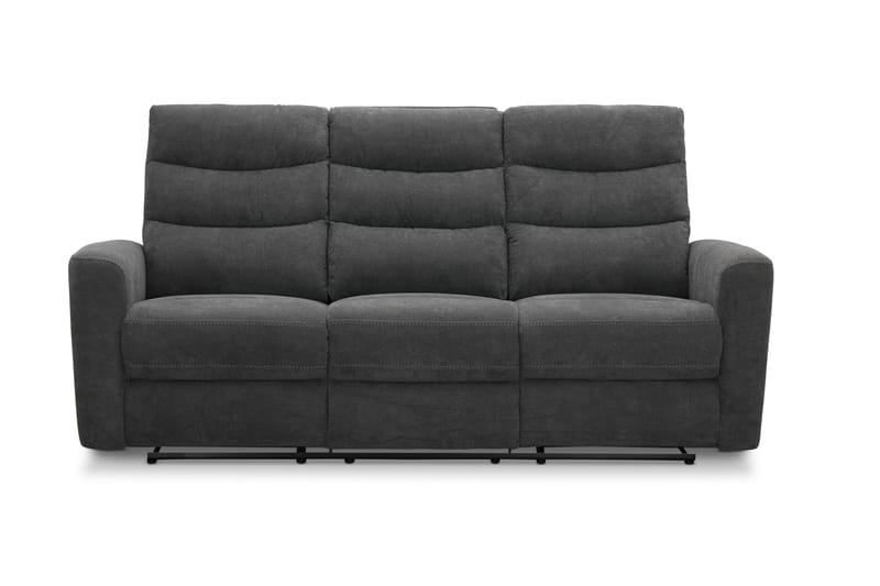 Shano Reclinersoffa 3-sits Manuell - Grå - Möbler - Soffa - Biosoffa & reclinersoffa