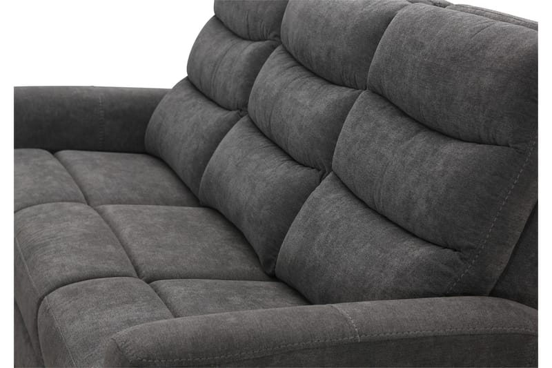Shano Reclinersoffa 3-sits Manuell - Grå - Möbler - Soffa - Biosoffa & reclinersoffa