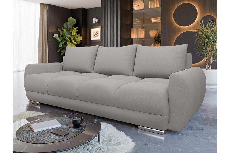 Simerly Soffa 3-sits - Grå - Möbler - Soffa - 3 sits soffa