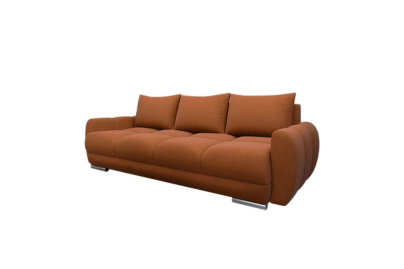 Simerly Soffa 3-sits - Orange - Möbler - Soffa - 3 sits soffa
