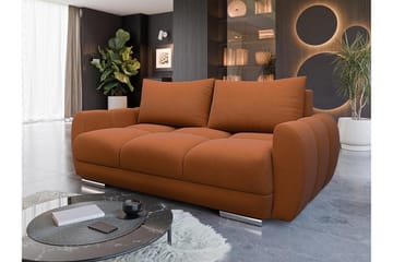 Simerly Soffa 3-sits - Orange - Möbler - Soffa - 3 sits soffa