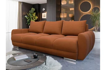 Simerly Soffa 3-sits - Orange - Möbler - Soffa - 3 sits soffa
