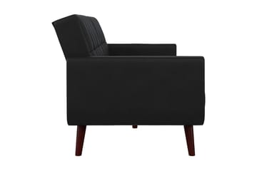 2-sits Bäddsoffa Nola Konstläder/Svart - Dorel Home - Möbler - Soffa - Skinnsoffa