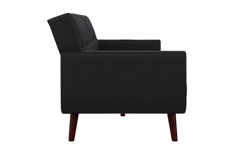 2-sits Bäddsoffa Nola Konstläder/Svart - Dorel Home - Möbler - Soffa - Skinnsoffa