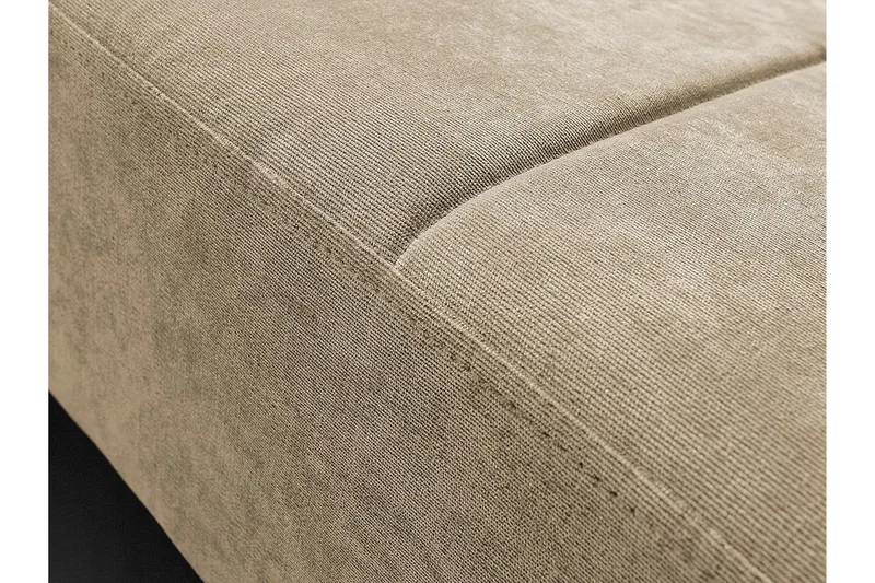 Aden Hörnsoffa - Grå/Svart - Möbler - Soffa - Skinnsoffa