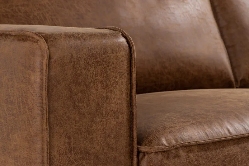 Akron 2,5-sits Soffa Bondedläder - Brun - Möbler - Soffa - Skinnsoffa