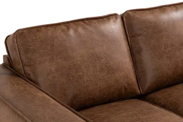 Akron 2-sits Soffa Bondedläder - Brun - Möbler - Soffa - Skinnsoffa