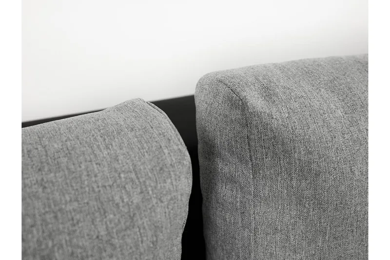 Cerys Bäddsoffa med Divan Vändbar - Vit/Grå - Möbler - Soffa - Skinnsoffa