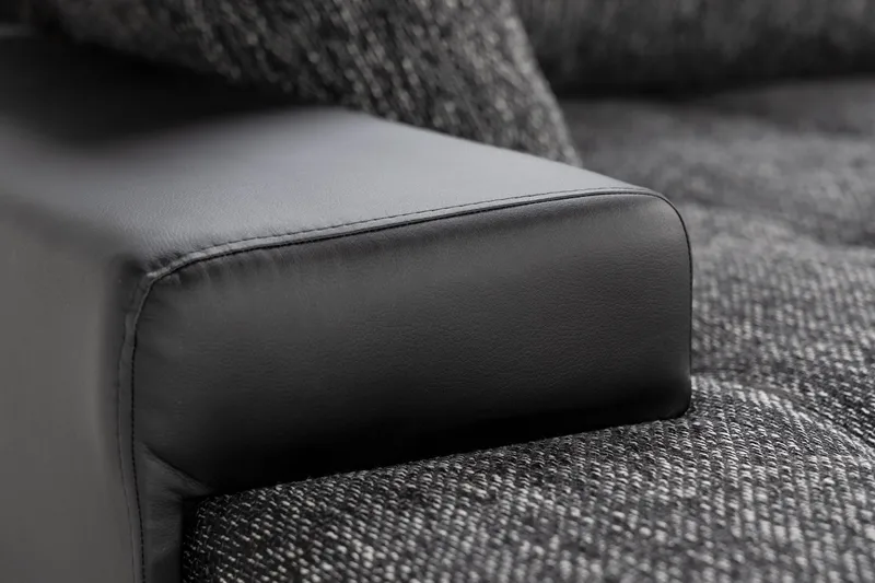 Cillo 2-sits Bäddsoffa - Svart/Grå - Möbler - Soffa - Skinnsoffa