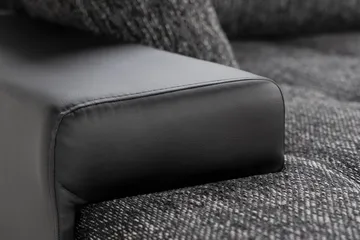 Cillo 2-sits Bäddsoffa - Svart/Grå - Möbler - Soffa - Skinnsoffa