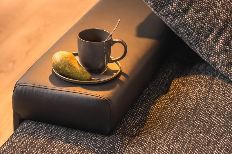 Cillo 2-sits Bäddsoffa - Svart/Grå - Möbler - Soffa - Skinnsoffa