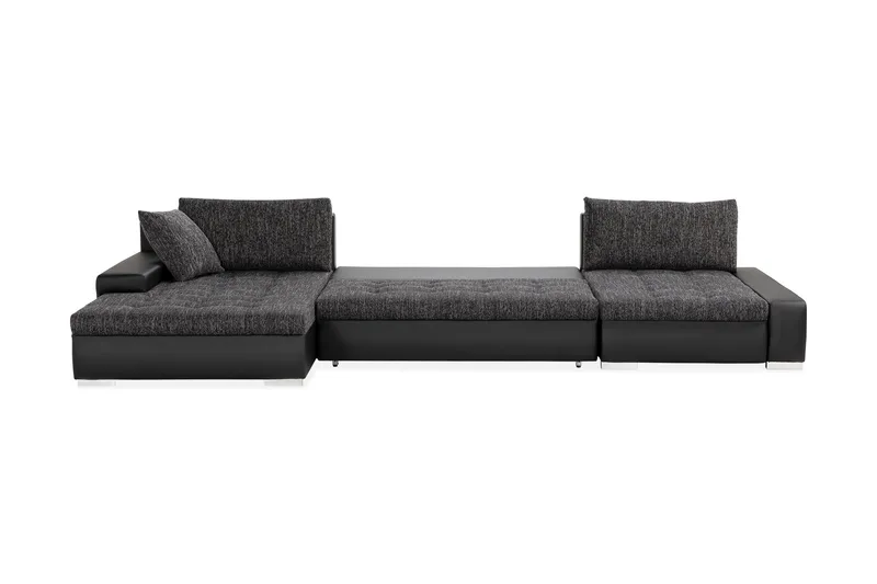 Cillo 2-sits Bäddsoffa - Svart/Grå - Möbler - Soffa - Skinnsoffa