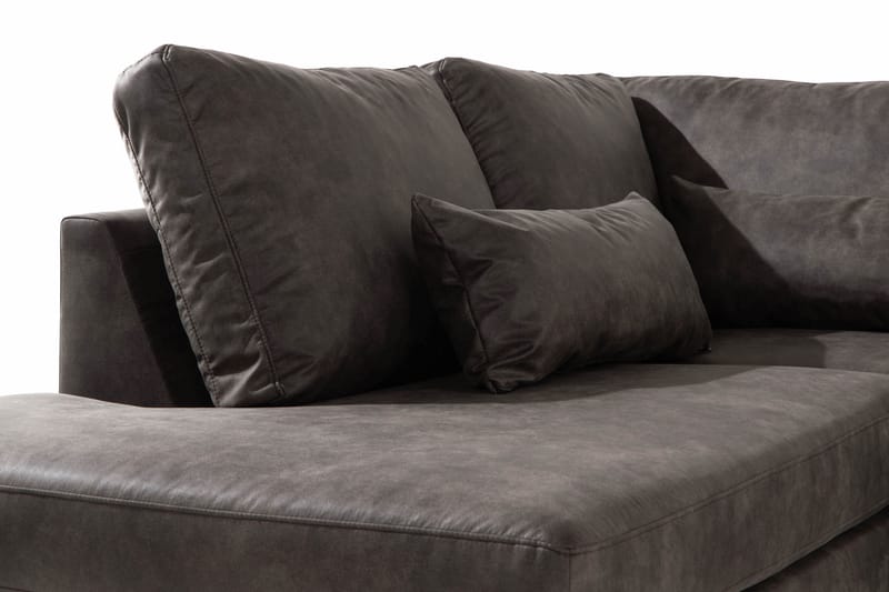 Copenhagen 2,5-sits Soffa Konstläder - Mörkgrå - Möbler - Soffa - Skinnsoffa