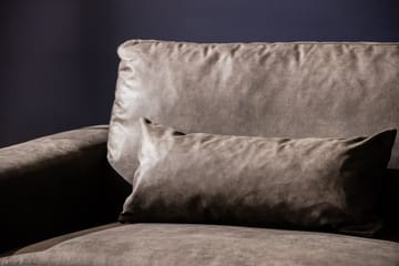 Copenhagen 4-sits Högervänd L-formad Schäslongsoffa i Konstläder - Mörkgrå - Möbler - Soffa - Skinnsoffa