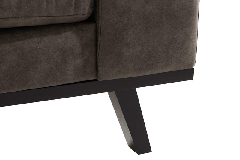 Copenhagen 4-sits Soffa i Konstläder - Mörkgrå - Möbler - Soffa - Skinnsoffa