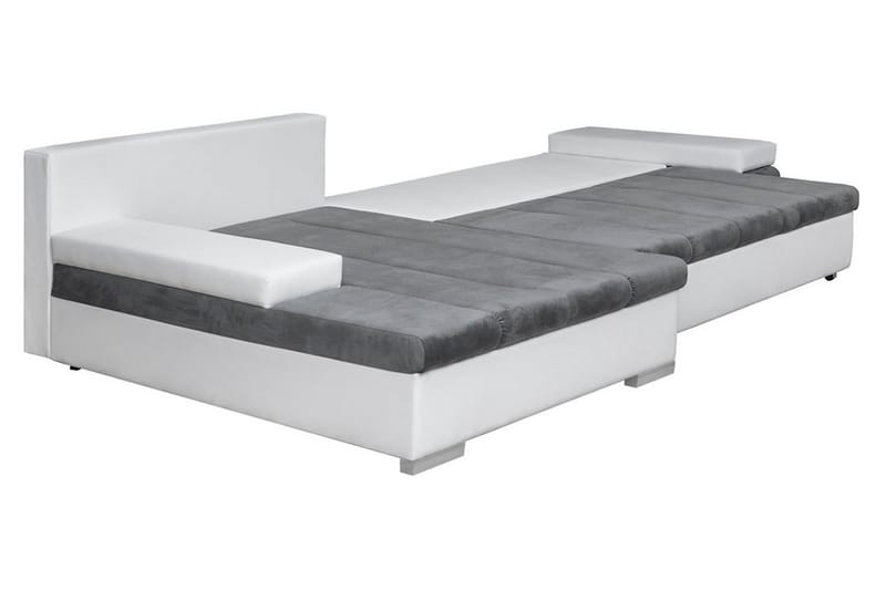 Divanbäddsoffa Consuelo 310x175x83 cm - Grå - Möbler - Soffa - Skinnsoffa