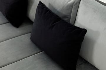 Divanbäddsoffa Consuelo 310x175x83 cm - Grå - Möbler - Soffa - Skinnsoffa