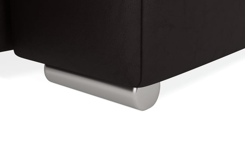 Dynir Hörnbäddsoffa Divan med Förvaring Höger - Beige/Brun - Möbler - Soffa - Skinnsoffa