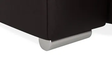 Dynir Stor Hörnbäddsoffa Divan med Förvaring Vänster 350 cm Bred - Beige / Brun - Möbler - Soffa - Skinnsoffa