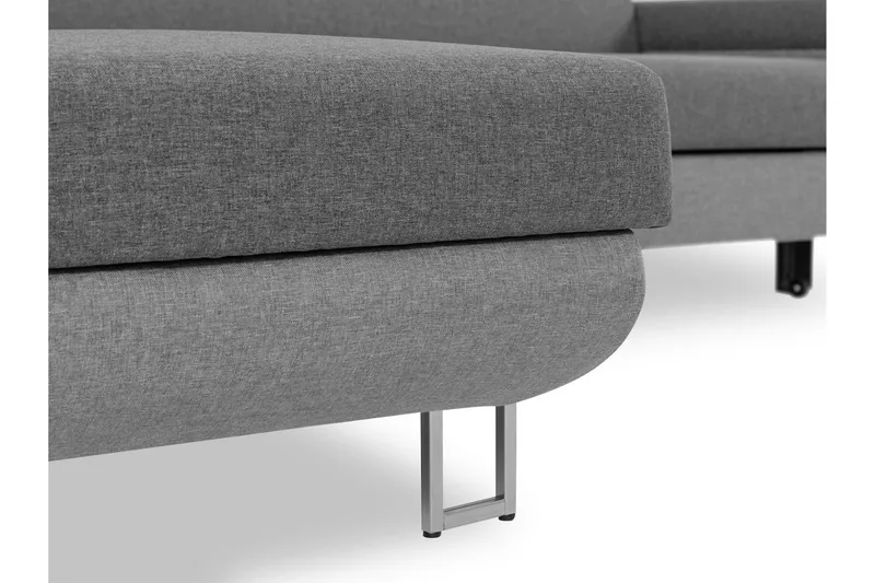 Fonti 3-sits Bäddsoffa - Svart - Möbler - Soffa - Skinnsoffa