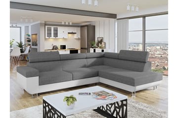 Fonti 3-sits Bäddsoffa - Svart - Möbler - Soffa - Skinnsoffa