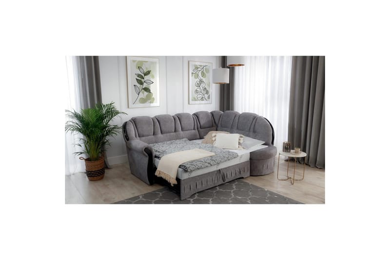 Hörnsoffa Eltap Lord 243x180x112 cm - Dora 21, Beige, Höger - Möbler - Soffa - Skinnsoffa