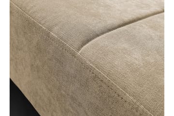Hörnsoffa Twine Vänster - Grå/Svart - Möbler - Soffa - Skinnsoffa