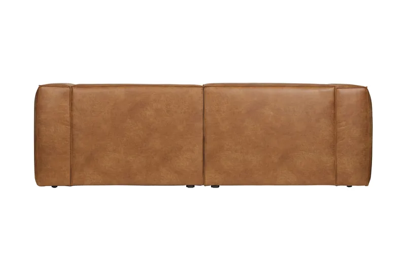 Harlow 3,5-sits Soffa Äkta Läder - Cognac - Möbler - Soffa - Skinnsoffa