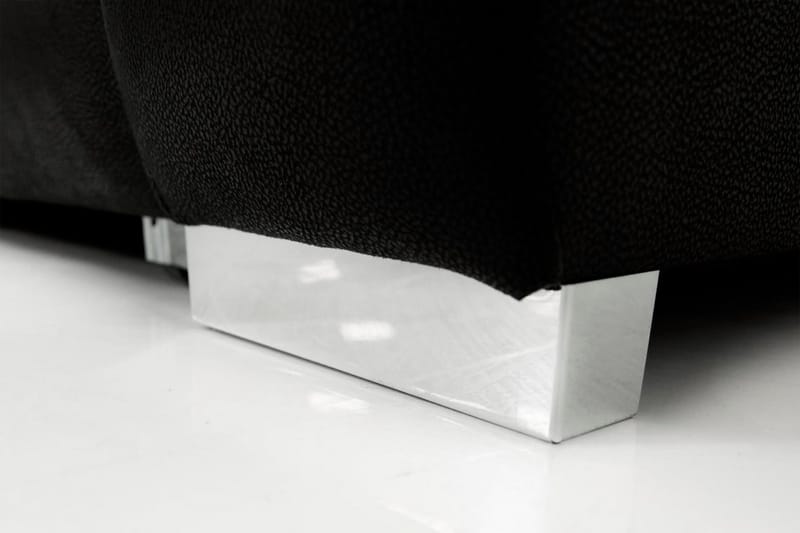 Irja Divanbäddsoffa 3-sits Vändbar - Svart - Möbler - Soffa - Skinnsoffa