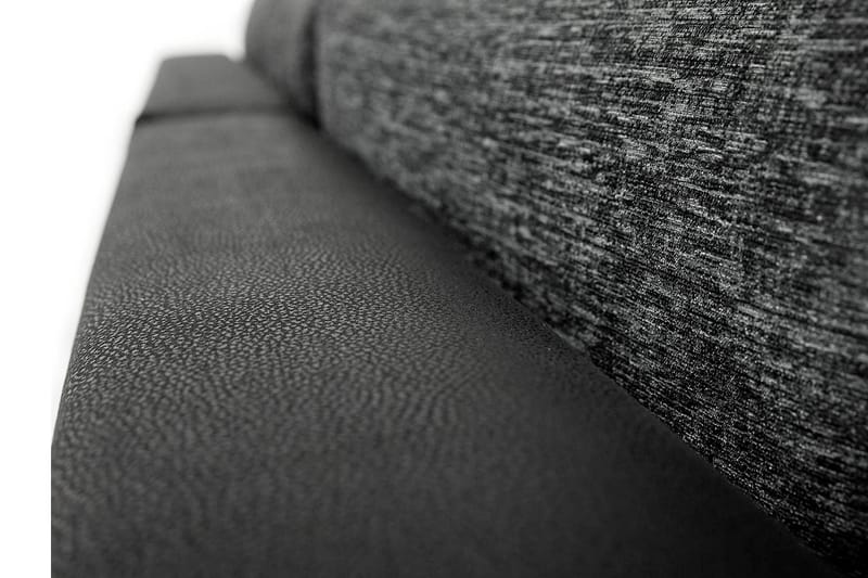 Irja Divanbäddsoffa 3-sits Vändbar - Svart - Möbler - Soffa - Skinnsoffa