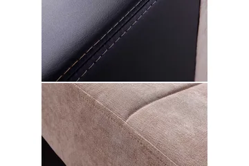 Keisha Divanbäddsoffa - Beige/Brun - Möbler - Soffa - Skinnsoffa