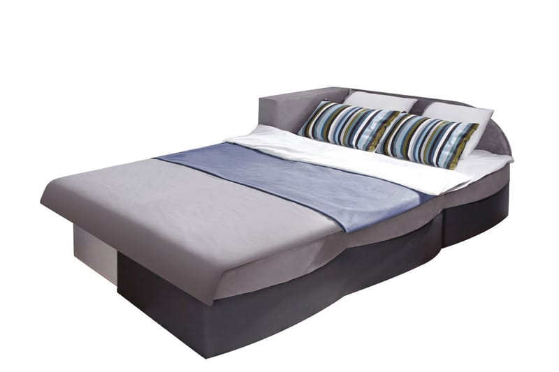 Lido 3-sits Bäddsoffa Höger - Grå - Möbler - Soffa - Skinnsoffa