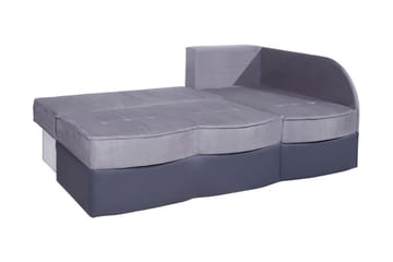 Lido 3-sits Bäddsoffa Höger - Grå - Möbler - Soffa - Skinnsoffa